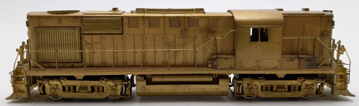 Alco Models D-127 HO Brass M.L.W. RS-18 Diesel Locomotive - unpainted VG/Box