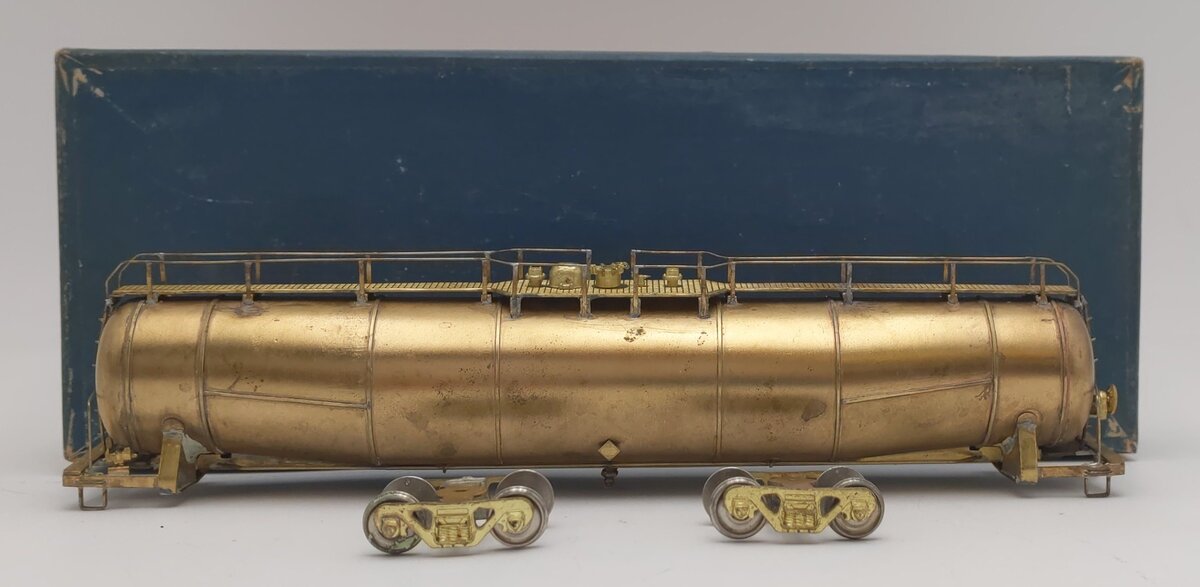 Alco Models X-101 HO Scale BRASS ACF 29,000 Gallon Tank Car/Box