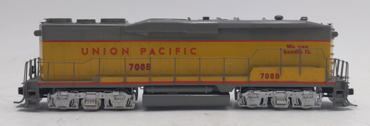 Alco Models D-179 BRASS HO Union Pacific GP-30B Diesel Slave Unit #708B- Painted EX/Box