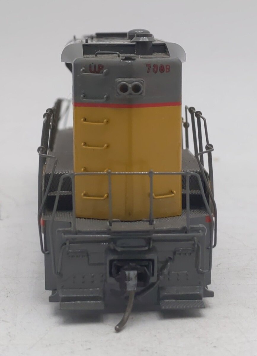 Alco Models D-179 BRASS HO Union Pacific GP-30B Diesel Slave Unit #708B- Painted EX/Box