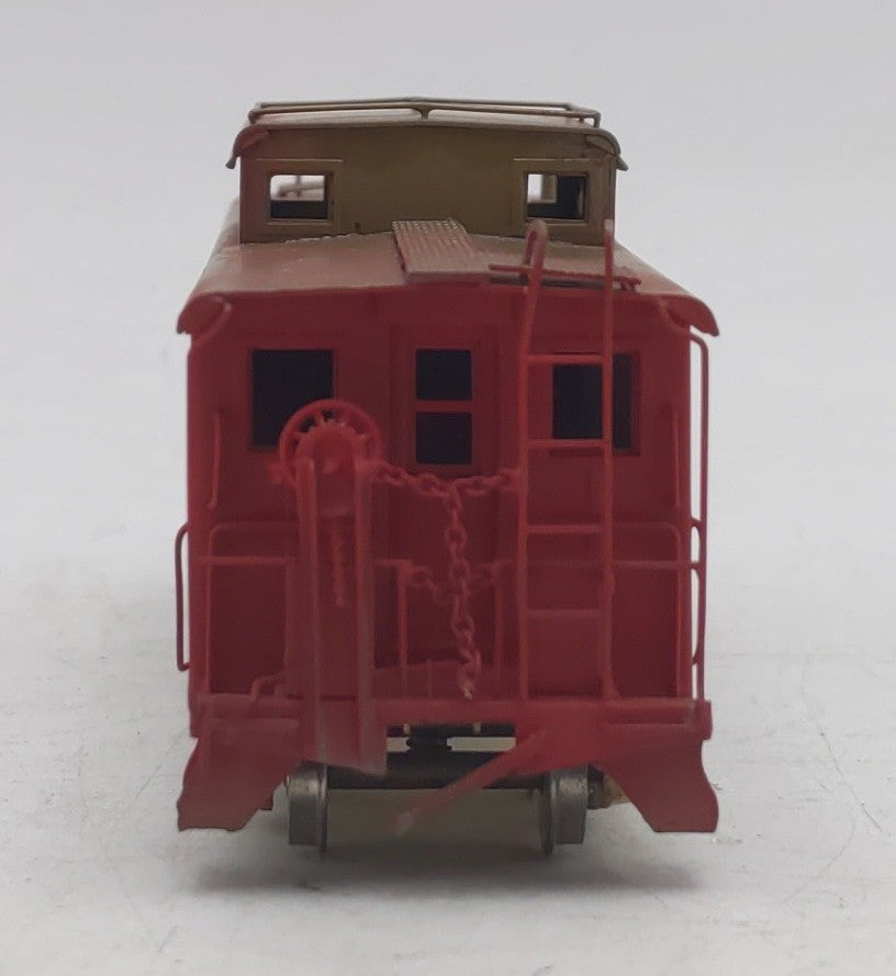 Alco Models X-123 HO BRASS New Haven NE-5 Steel Caboose - Painted VG/Box
