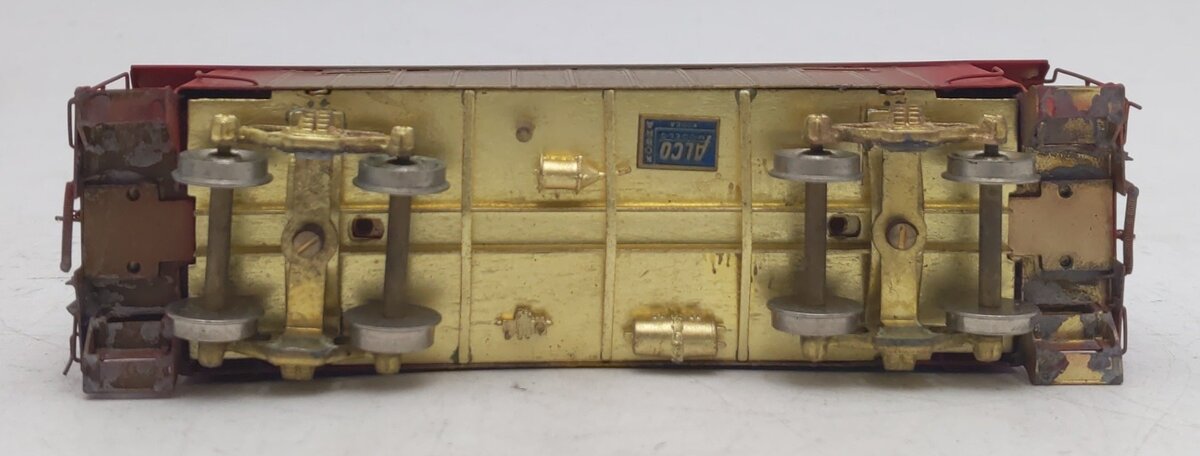 Alco Models X-123 HO BRASS New Haven NE-5 Steel Caboose - Painted VG/Box