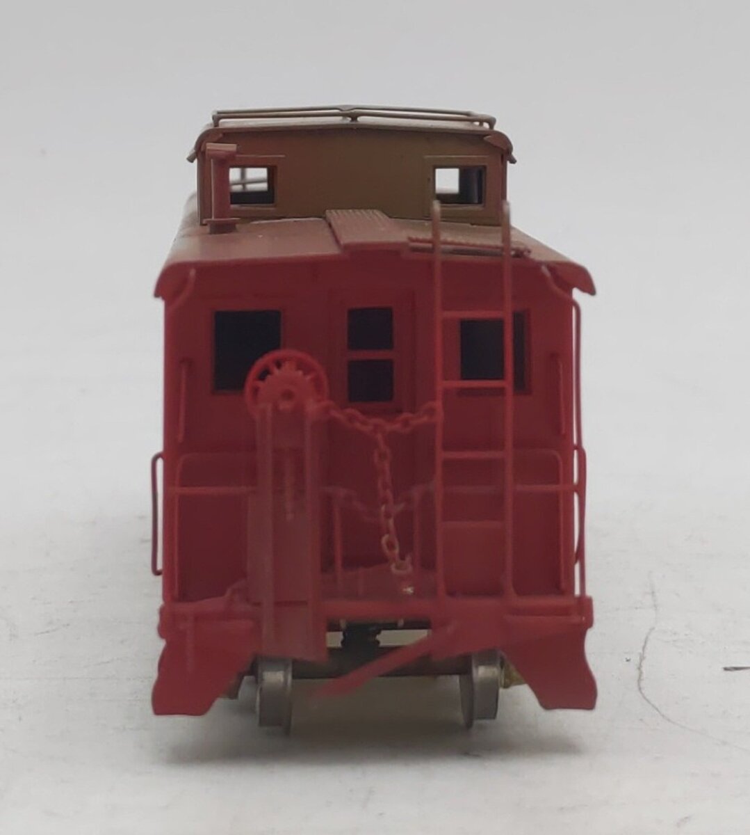 Alco Models X-123 HO BRASS New Haven NE-5 Steel Caboose - Painted VG/Box