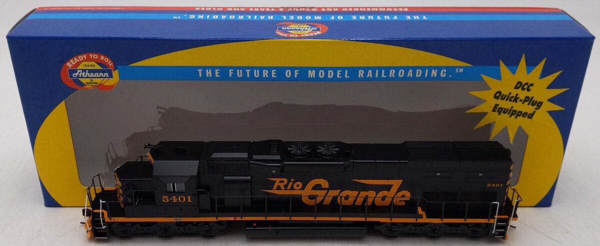 Athearn 95117 HO Rio Grande SD40T-2 Diesel Locomotive #5401 EX/Box