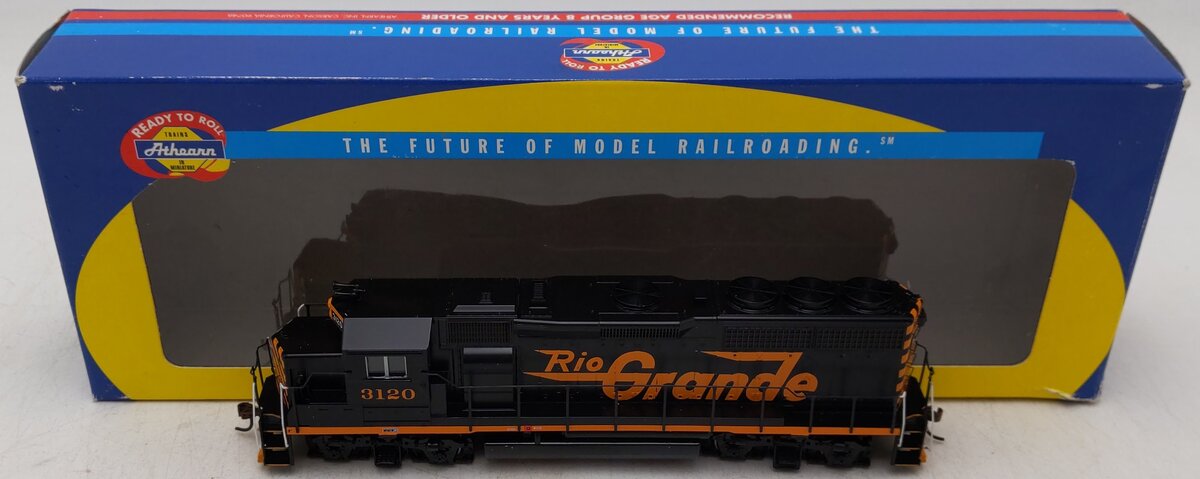 Athearn 79843 HO Scale Rio Grande GP40-2 Diesel Locomotive #3120 EX/Box