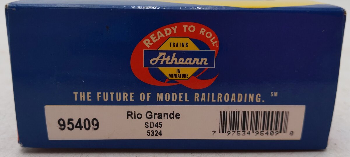 Athearn 95409 HO Scale DRG&W SD45 Diesel Locomotive #5324 (DCC Ready) EX/Box