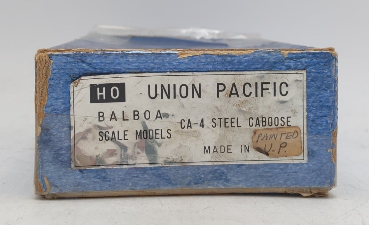 Balboa HO Scale BRASS Union Pacific CA-4 Caboose #25561 - Painted EX/Box
