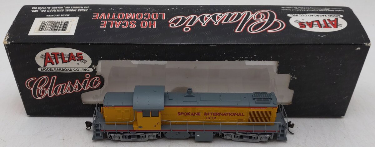 Atlas 8861 HO Spokane International Alco RS-1 Diesel Locomotive #1219 EX/Box