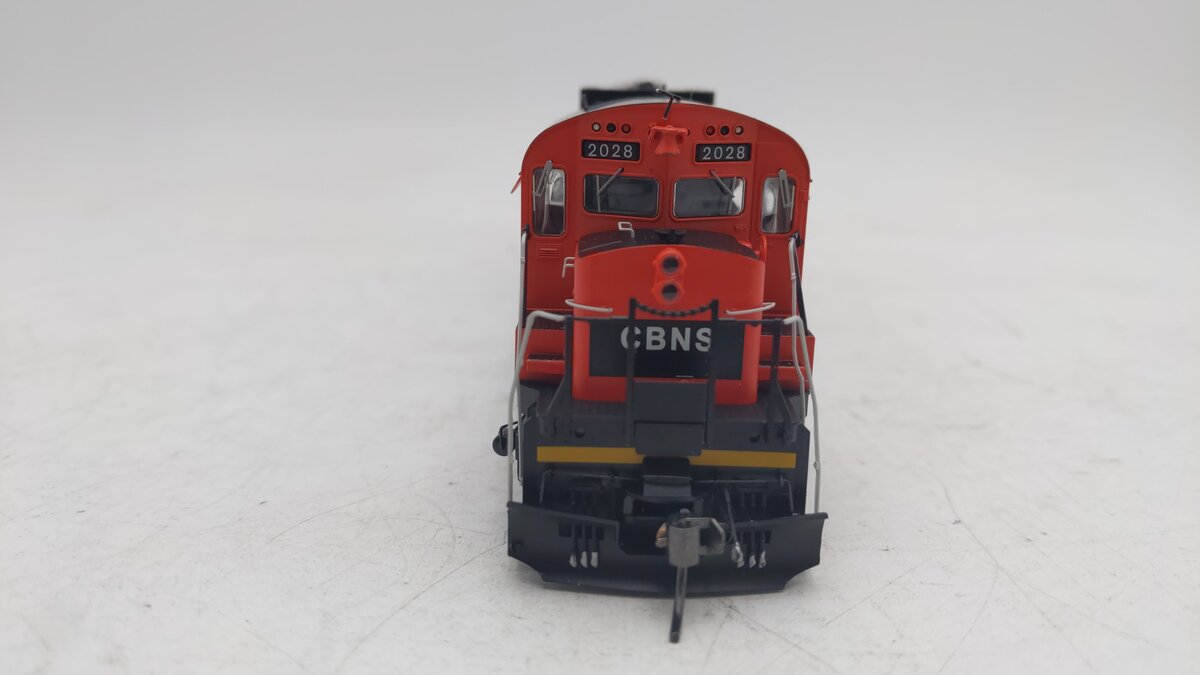 Bowser 23740 HO CB&CNS C-630M Diesel Locomotive with DCC & Sound #2028 EX/Box