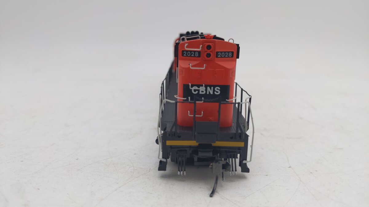 Bowser 23740 HO CB&CNS C-630M Diesel Locomotive with DCC & Sound #2028 EX/Box
