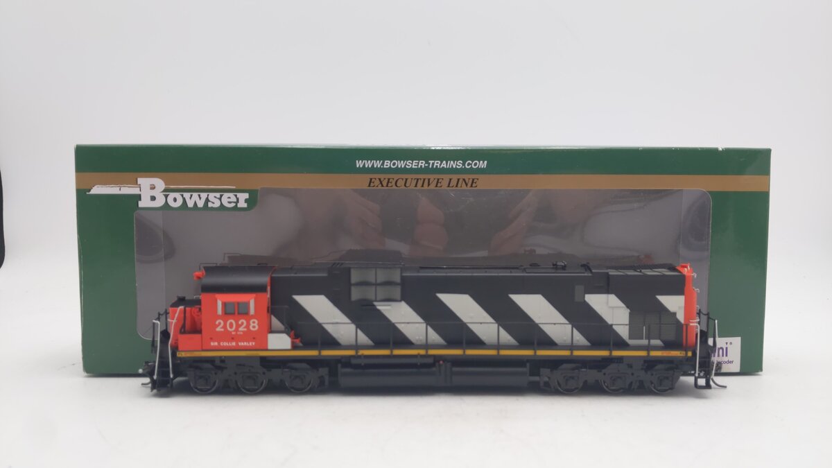Bowser 23740 HO CB&CNS C-630M Diesel Locomotive with DCC & Sound #2028 EX/Box