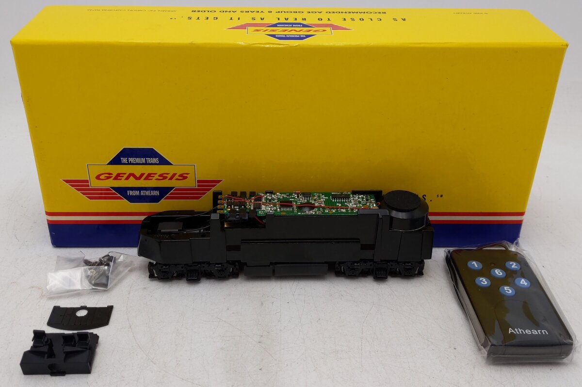Athearn G33003 HO Black EMD A-Unit F-Series Mechanism with Sound EX/Box