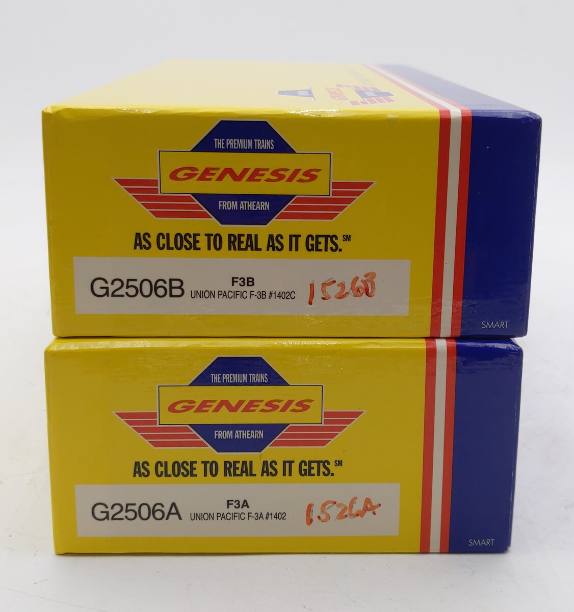 Athearn G2506 HO Scale Union Pacific F-3 AB Diesel Set LN/Box