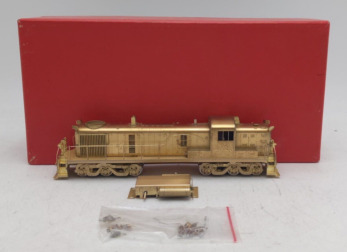 E&P Associates HO BRASS Alco RS-3 Diesel Locomotive - Unpainted/Box