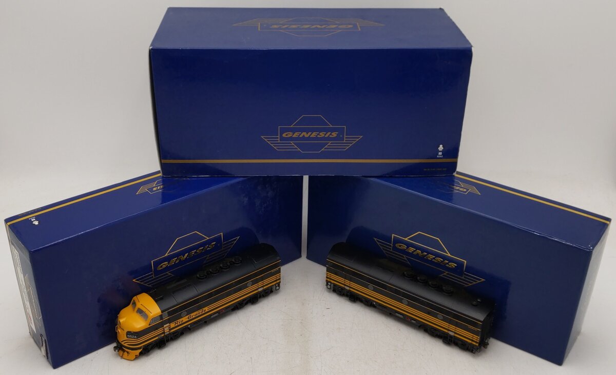 Athearn G22334 HO D&RGW F3 A/B Diesel Locomotive with DCC & Sound #5524, #5523 EX/Box