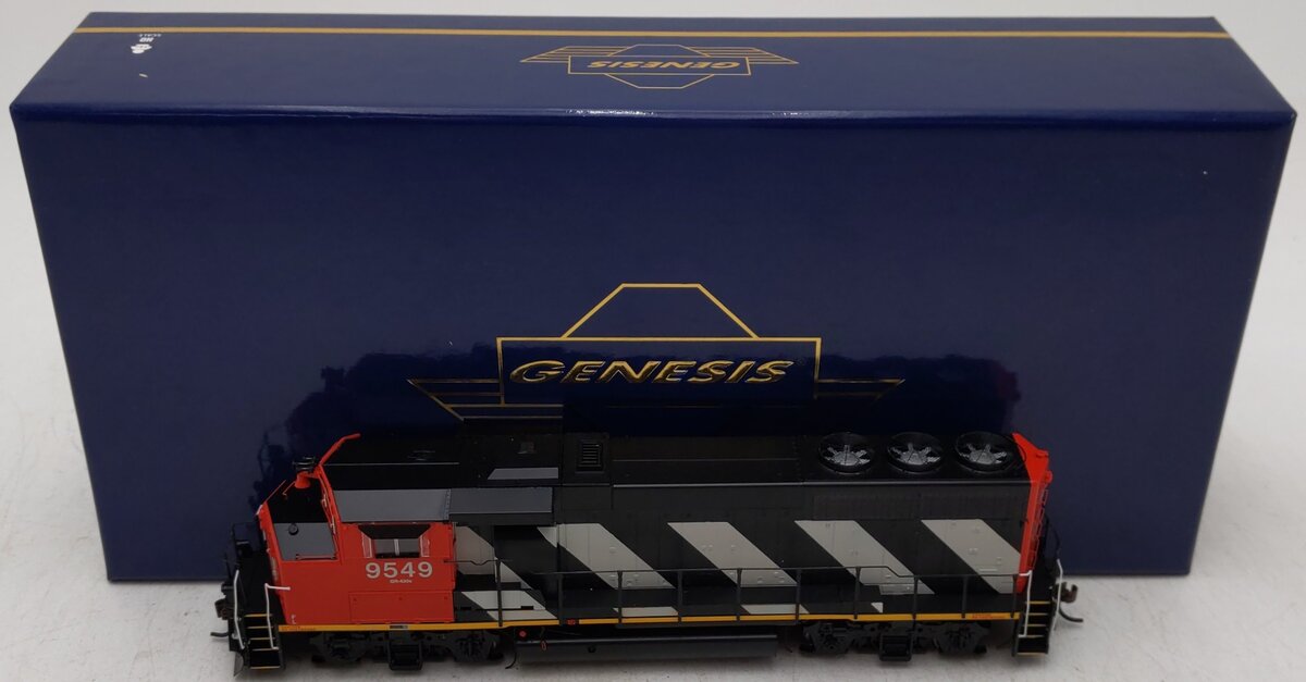 Athearn G40546 HO Canadian National GP40-2L Powered Diesel Locomotive #9549 EX/Box