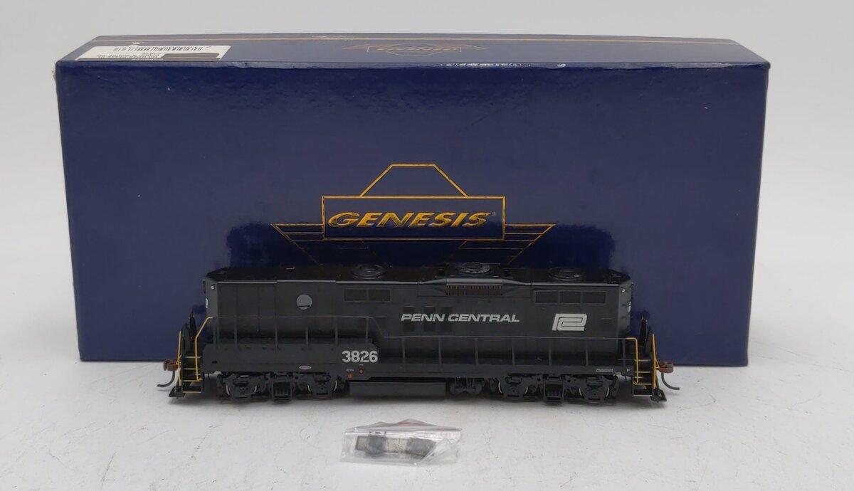 Athearn G62918 HO Penn Central GP9B Phase III with DCC & Sound #3826 EX/Box