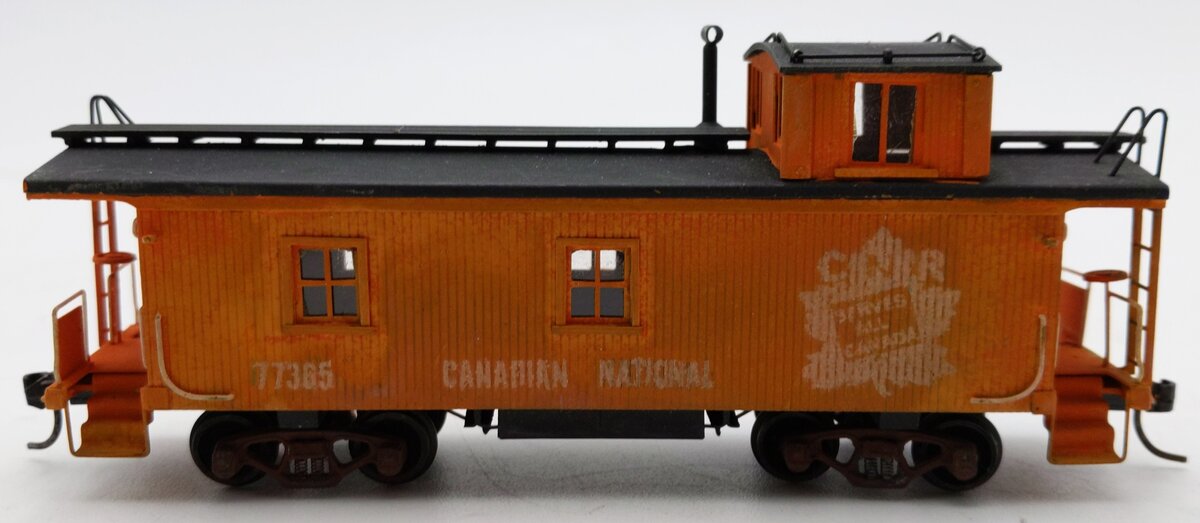 HO Scale BRASS Canadian National Caboose- Painted