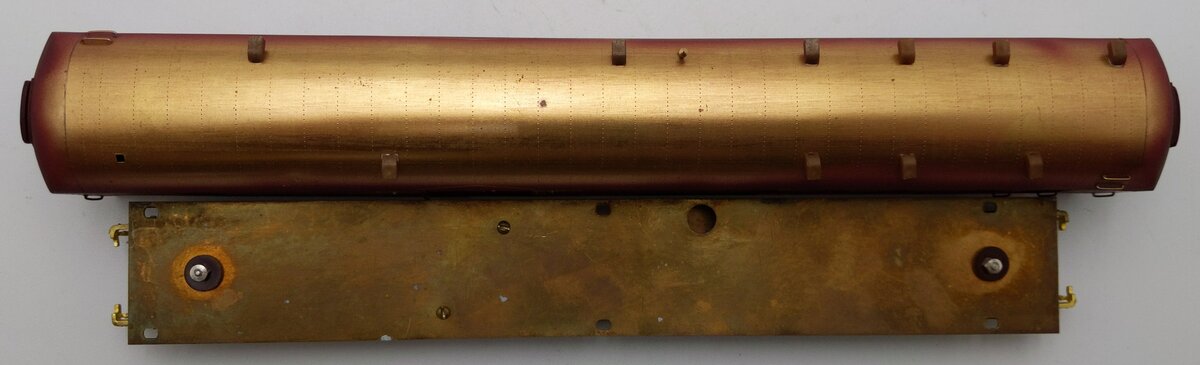 Lambert HO Scale BRASS RPO Passenger Car- Painted