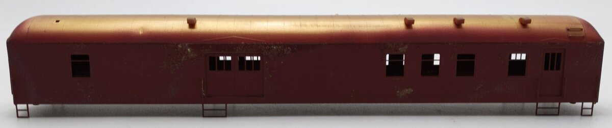 Lambert HO Scale BRASS RPO Passenger Car- Painted