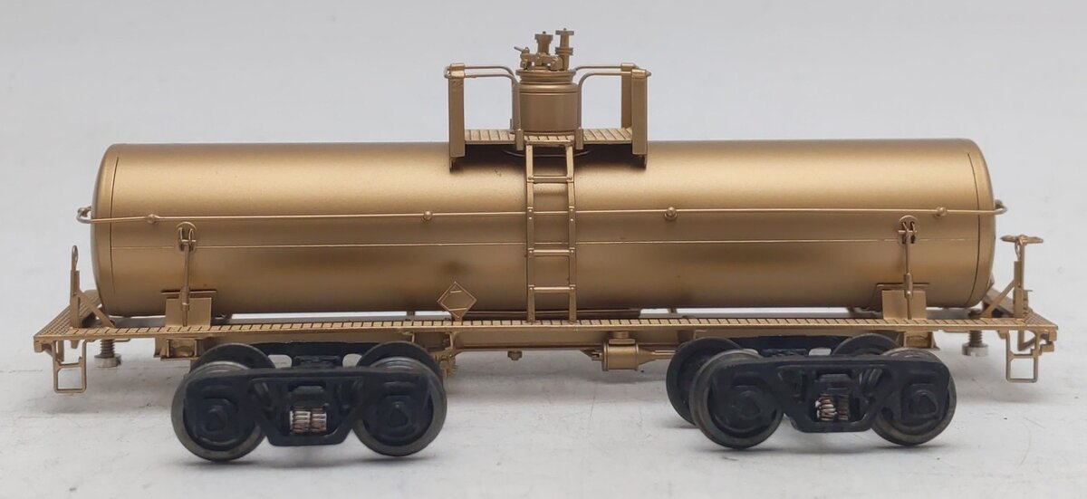 Lambert 7570 BRASS HO ICC 103-BW 8,000 Gallon Tank Car - Unpainted LN/Box