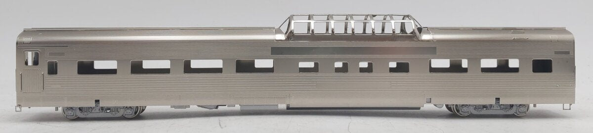 Hi-Country Brass 4719 HO BRASS Plated California Zephyr Dome-Coach Passenger Car EX/Box