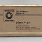 Oriental Limited HO BRASS California Zephyr Diner #193 - Unpainted EX/Box