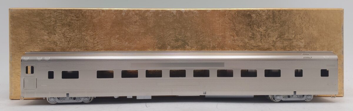 Hi-Country Brass 400 HO BRASS Plated California Zephyr Sleeper Car - Unpainted EX/Box