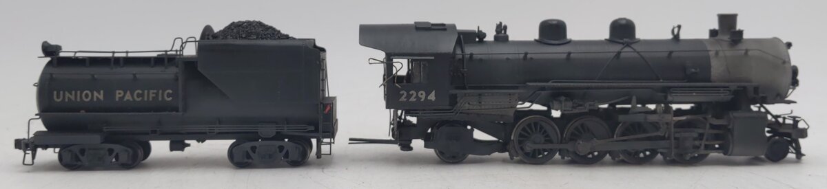 LMB HO Scale BRASS UP Mikado 2-8-2 Steam Locomotive w/ Tender #2294 - Painted VG/Box