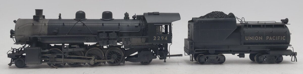 LMB HO Scale BRASS UP Mikado 2-8-2 Steam Locomotive w/ Tender #2294 - Painted VG/Box