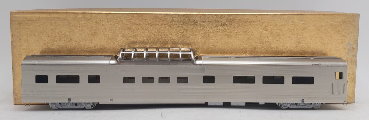 Hi-Country Brass 4716 HO BRASS Plated California Zephyr Dome Coach EX/Box