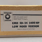 Oriental Limited HO Scale BRASS EMD SD-24 2400HP Diesel Locomotive - Unpainted EX/Box