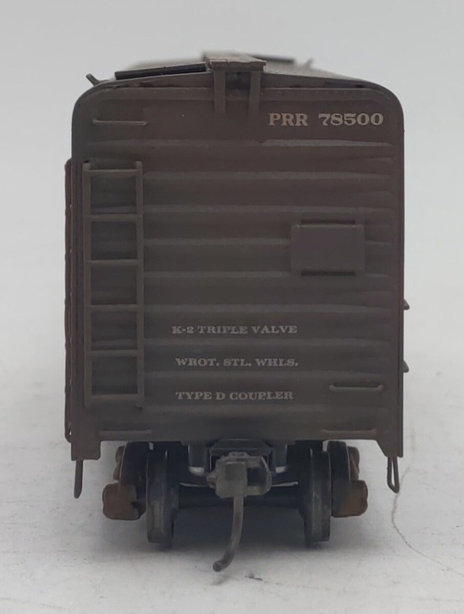 Nickel Plate Products X-31b HO BRASS PRR 40' Box Car with 2-Door - Painted EX/Box