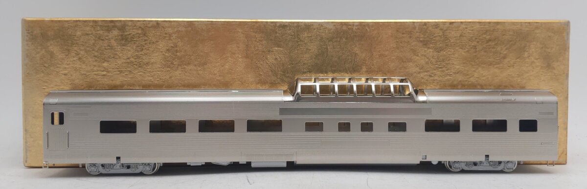 Hi-Country Brass 4716 HO BRASS Plated California Zephyr Dome Coach EX/Box