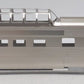 Hi-Country Brass 4716 HO BRASS Plated California Zephyr Dome Coach EX/Box