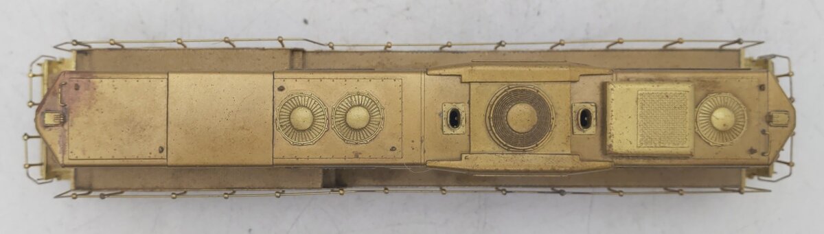 Oriental Limited HO BRASS EMD GP9 1750HP Cabless B Unit Diesel Loco - Unpainted VG/Box