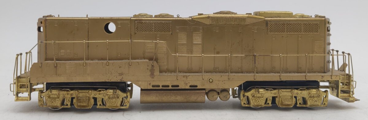 Oriental Limited HO BRASS EMD GP9 1750HP Cabless B Unit Diesel Loco - Unpainted VG/Box