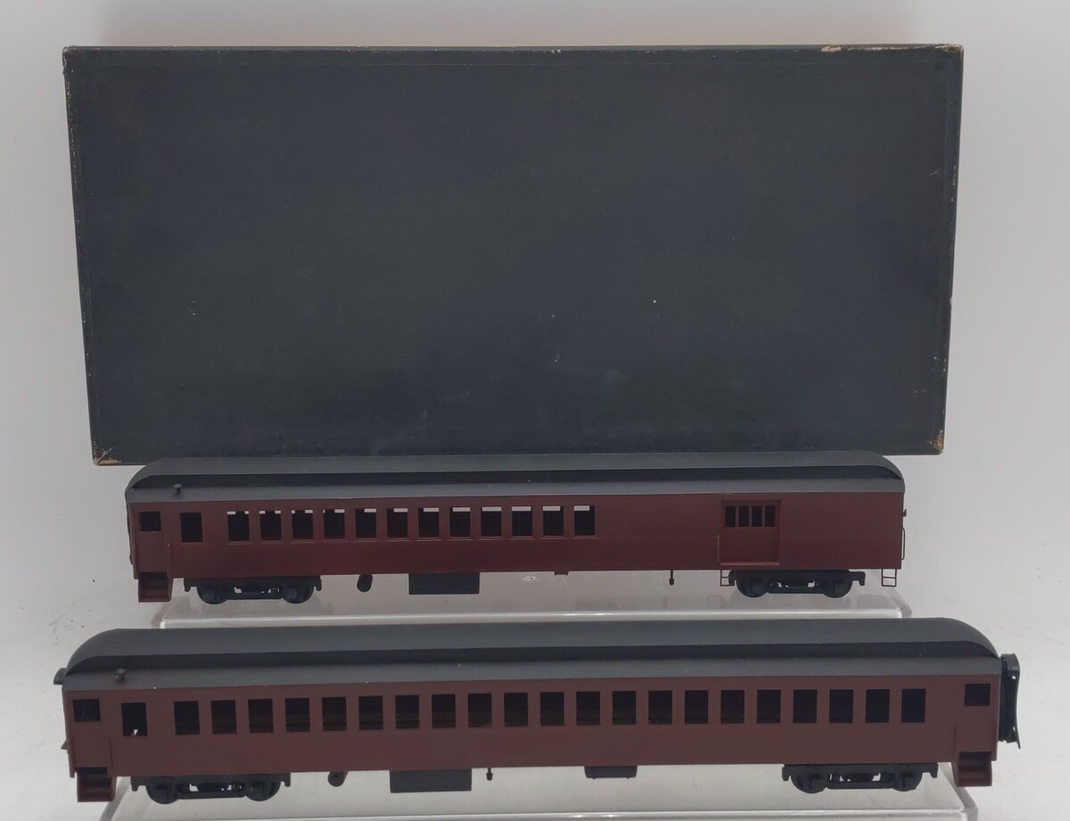Nickel Plate Products HO BRASS BM Combine & Coach 2-Car Set - Painted/Box