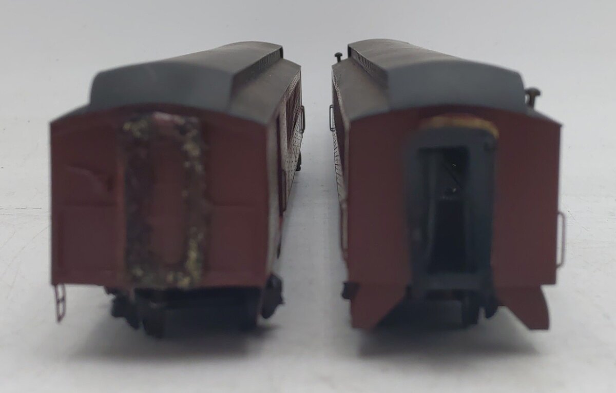 Nickel Plate Products HO BRASS BM Combine & Coach 2-Car Set - Painted/Box