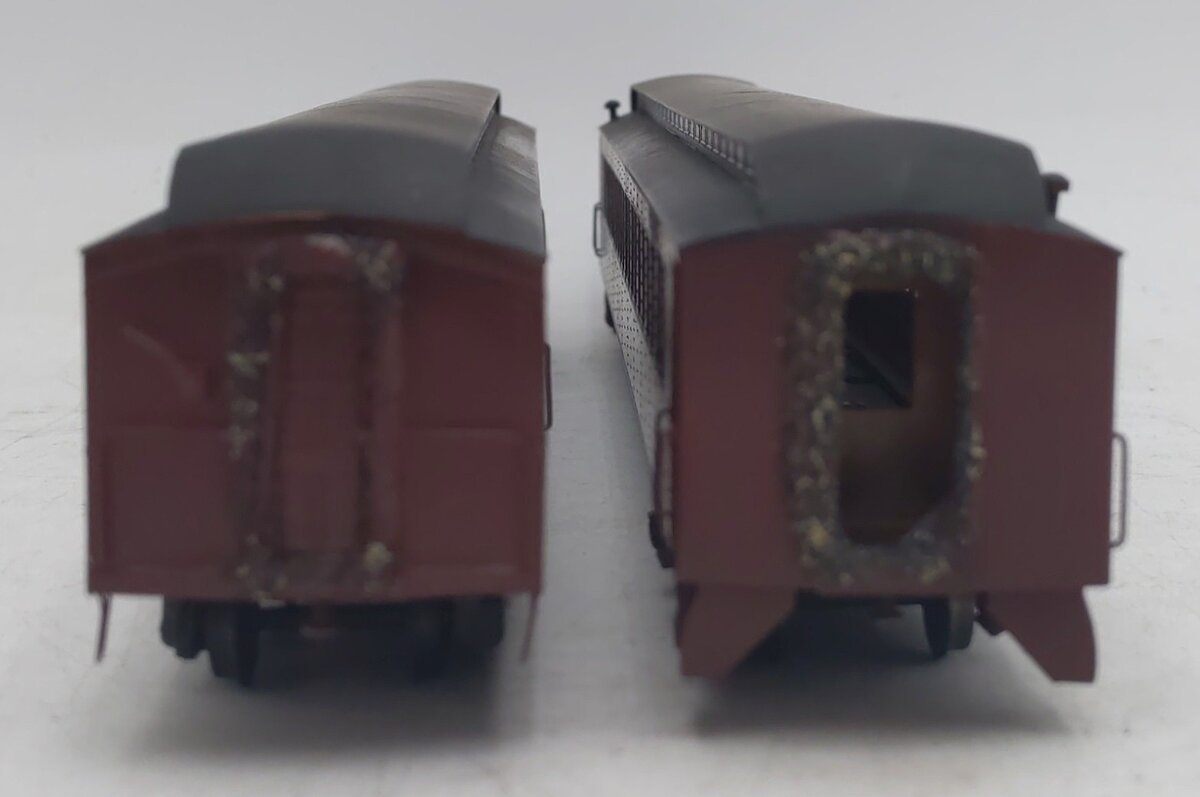 Nickel Plate Products HO BRASS Coach & Combine 2-Car Set - Painted/Box