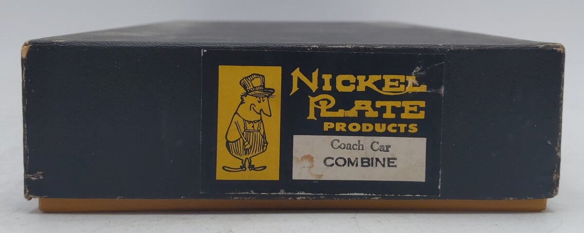 Nickel Plate Products HO BRASS Coach & Combine 2-Car Set - Painted/Box