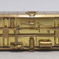 Overland 3055 BRASS HO HP Hood GPEX Pfaudler Milk Car w/Lighted Int-Unpainted EX/Box