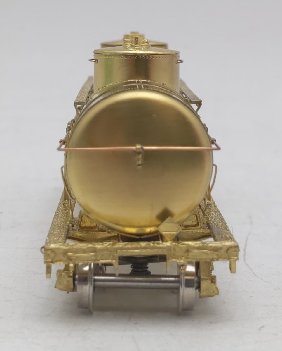 Overland 3131 HO Brass ACF 8,000 Gal. Double Dome Tank Car - Unpainted EX/Box