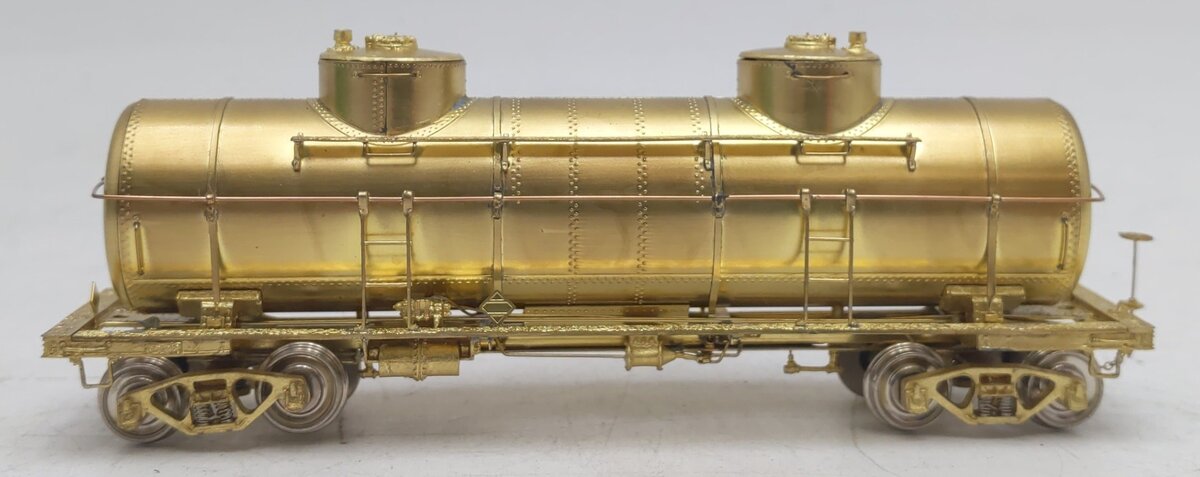 Overland 3131 HO Brass ACF 8,000 Gal. Double Dome Tank Car - Unpainted EX/Box