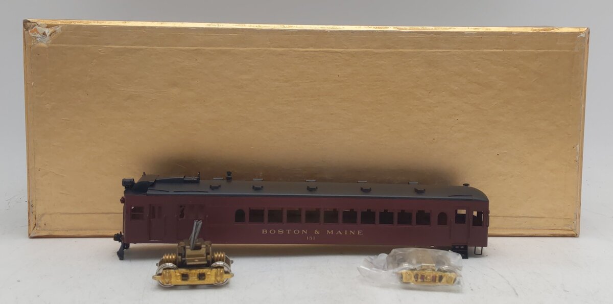 Oriental Limited HO Scale B&M 1925 EMC Gas Electric Motor Car #151 - Painted/Box