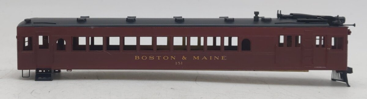 Oriental Limited HO Scale B&M 1925 EMC Gas Electric Motor Car #151 - Painted/Box