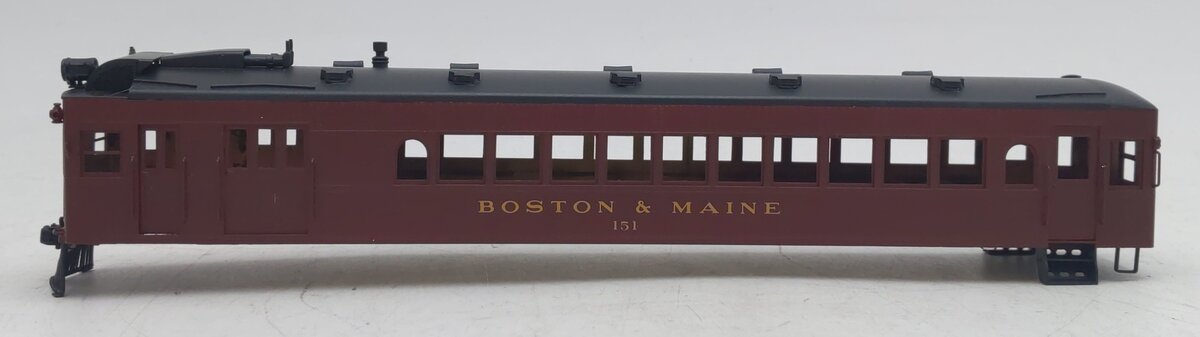 Oriental Limited HO Scale B&M 1925 EMC Gas Electric Motor Car #151 - Painted/Box