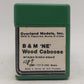 Overland 1213 HO BRASS B&M 'NE' Wood Caboose - Unpainted EX/Box