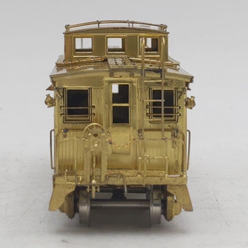 Overland 1213 HO BRASS B&M 'NE' Wood Caboose - Unpainted EX/Box