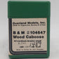 Overland 1217 HO Brass Boston & Maine Wood Caboose - Unpainted EX/Box